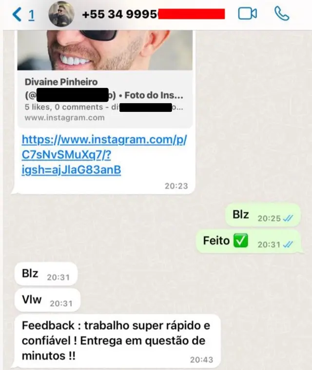 Seguidores reais e brasileiros para Instagram